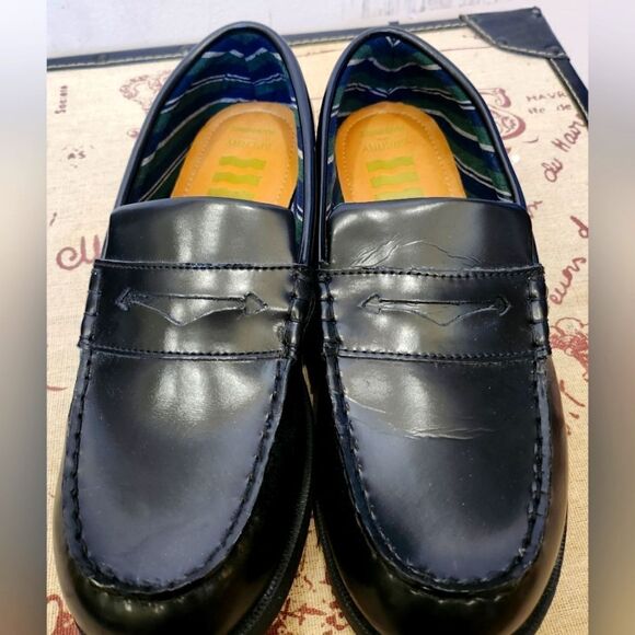 Sperry's Boys Leather Loafers - Picture 1 of 7